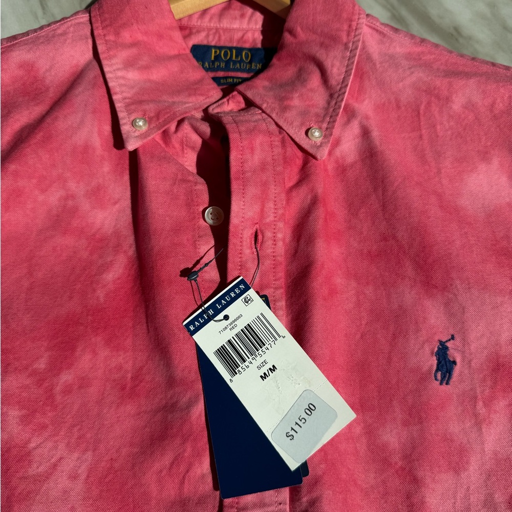 Polo by Ralph Lauren Men's Pink Shirt